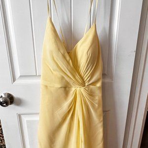 Yellow Bridesmaid Dress